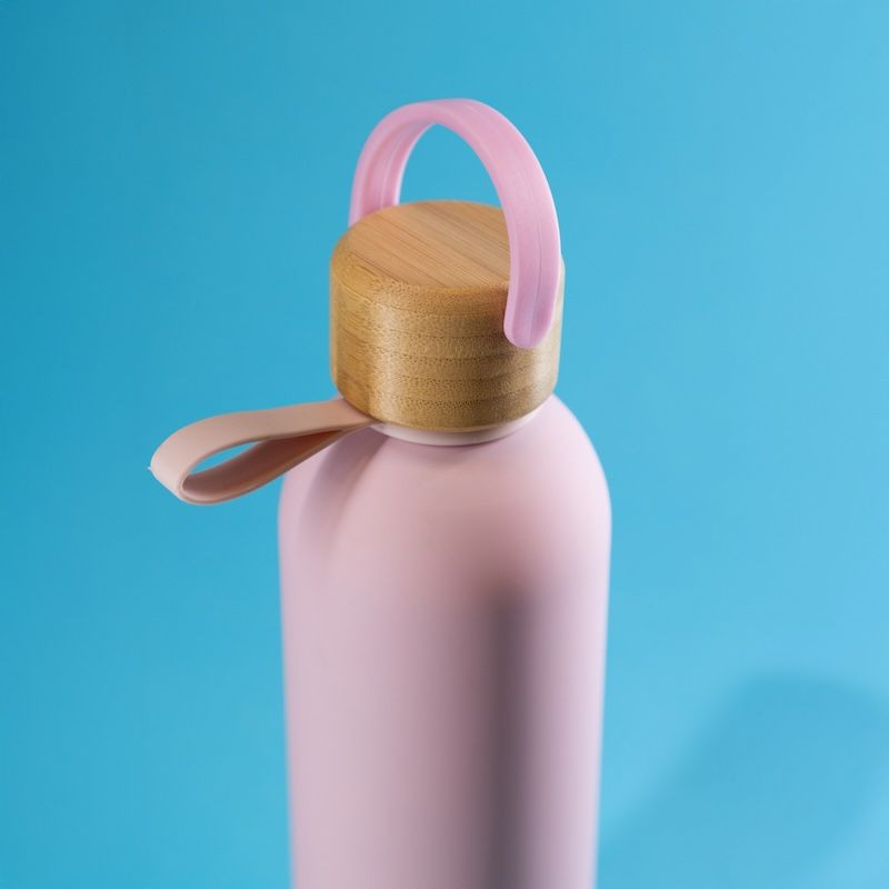 Nakrętka do butelki Mova różowa