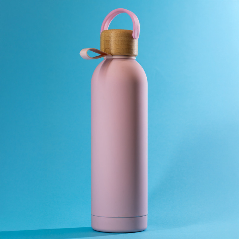 Nakrętka do butelki Mova różowa