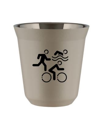 Tasse 80 ml BEIGE "Sports" Tasse 80 ml BEIGE "Sports"