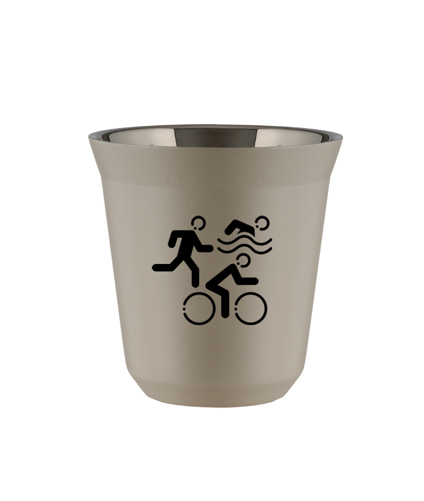 Tasse 80 ml BEIGE "Sports"
