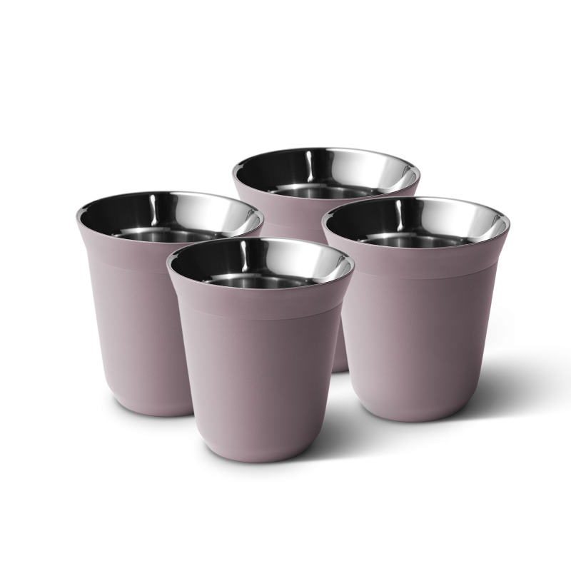 Lot de 4 tasses 240 ml LAVANDE
