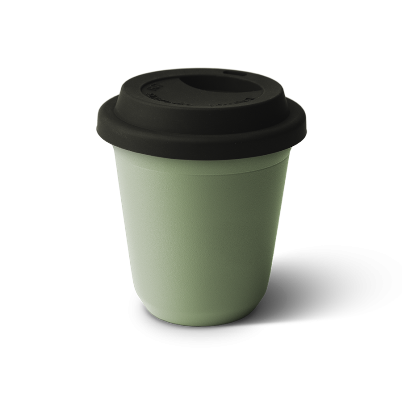 Tasse MATCHA de 150 ml avec couvercle noir