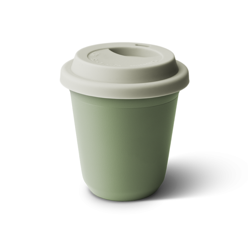 Tasse MATCHA de 240 ml avec couvercle blanc