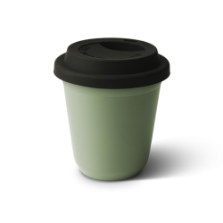 Tasse MATCHA de 240 ml avec couvercle noir