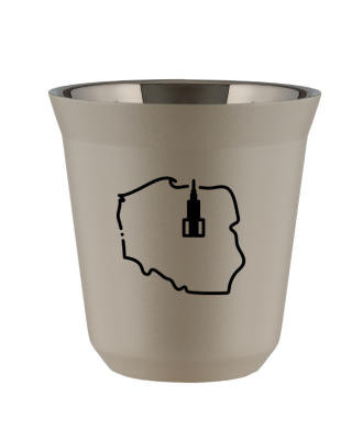Tasse 80 ml BEIGE "Pologne" Tasse 80 ml BEIGE "Pologne"