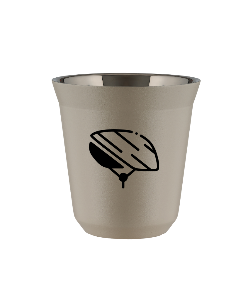 Tasse 80 ml BEIGE "Casque"