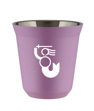 Tasse 80 ml LILAS "WARSZAWSKA SYRENKA (blanc)" Tasse 80 ml LILAS "WARSZAWSKA SYRENKA (blanc)"