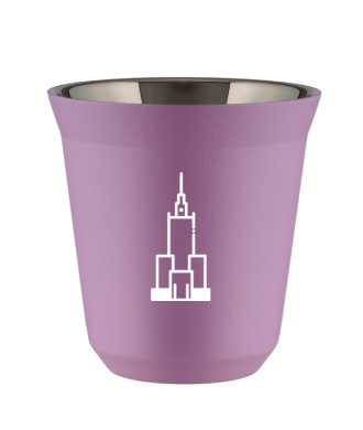 Tasse 80 ml LILAS "Pałac kultury i nauki (blanc)" Tasse 80 ml LILAS "Pałac kultury i nauki (blanc)"
