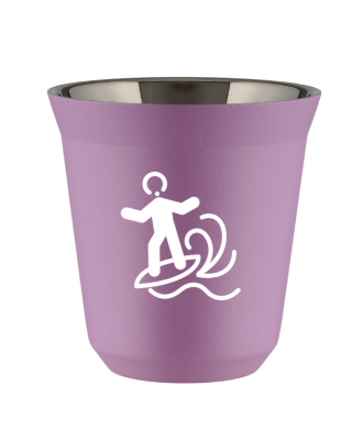 Tasse 80 ml LILAS "Planche à voile (blanc)" Tasse 80 ml LILAS "Planche à voile (blanc)"