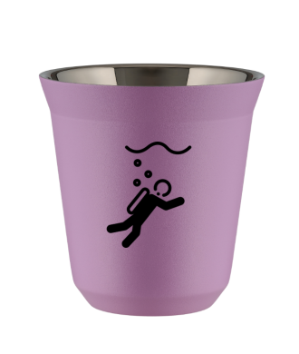 Tasse 80 ml LILAS "Plongée" Tasse 80 ml LILAS "Plongée"