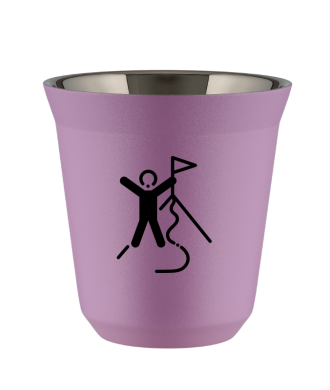 Tasse 80 ml LILAS "Escalade 1" Tasse 80 ml LILAS "Escalade 1"