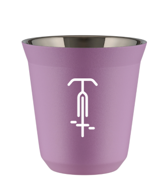 Tasse 80 ml LILAS "Cyclisme 1 (blanc)" Tasse 80 ml LILAS "Cyclisme 1 (blanc)"