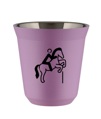 Tasse 80 ml LILAS "Équitation 1" Tasse 80 ml LILAS "Équitation 1"