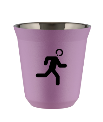 Tasse 80 ml LILAS "Coureur" Tasse 80 ml LILAS "Coureur"