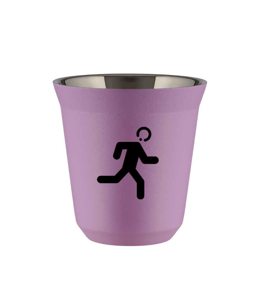 Tasse 80 ml LILAS "Coureur"
