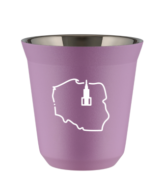 Tasse 80 ml LILAS "Pologne (blanc)" Tasse 80 ml LILAS "Pologne (blanc)"