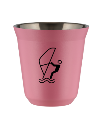 Tasse 80 ml ROSE "Sports nautiques (noir)" Tasse 80 ml ROSE "Sports nautiques (noir)"
