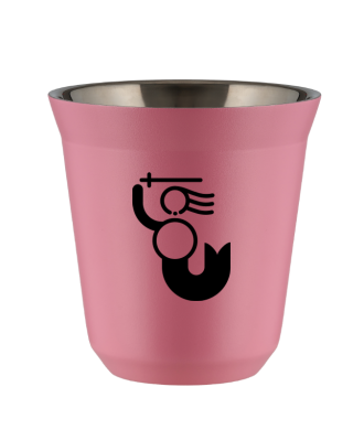 Tasse 80 ml ROSE "WARSZAWSKA SYRENKA (noir)" Tasse 80 ml ROSE "WARSZAWSKA SYRENKA (noir)"