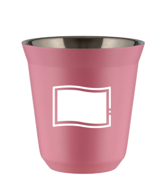 Tasse 80 ml ROSE "Drapeau polonais (blanc)" Tasse 80 ml ROSE "Drapeau polonais (blanc)"
