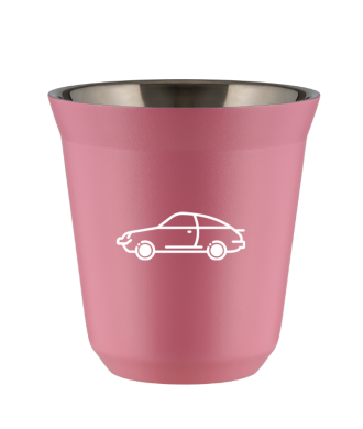 Tasse 80 ml ROSE "Voiture (blanc)" Tasse 80 ml ROSE "Voiture (blanc)"