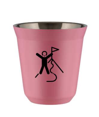 Tasse 80 ml ROSE "Escalade 1" Tasse 80 ml ROSE "Escalade 1"