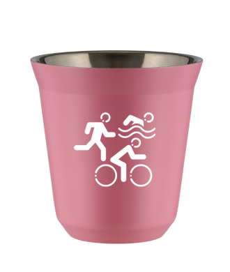 Tasse 80 ml ROSE "Sports (blanc)" Tasse 80 ml ROSE "Sports (blanc)"