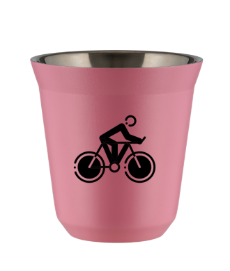 Tasse 80 ml ROSE "Cyclisme 2" Tasse 80 ml ROSE "Cyclisme 2"
