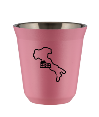 Tasse 80 ml ROSE "Italie (noir)" Tasse 80 ml ROSE "Italie (noir)"