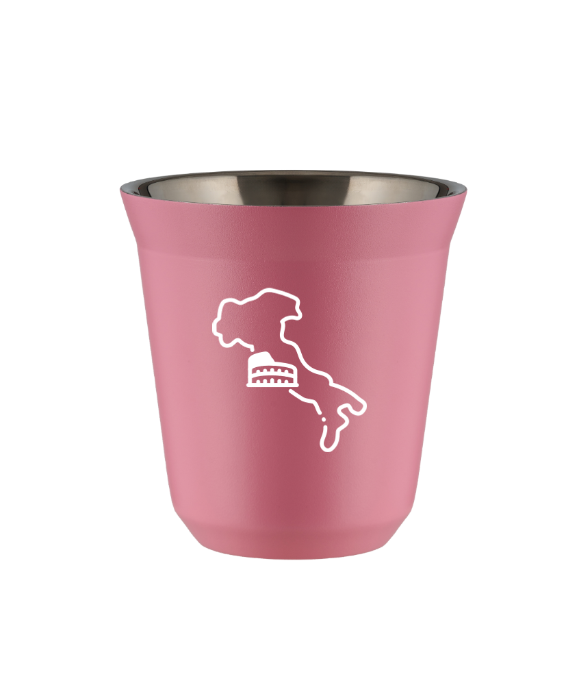 Tasse 80 ml ROSE "Italie (blanc)"