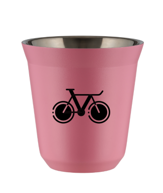 Tasse 80 ml ROSE "Vélo 1 (noir)" Tasse 80 ml ROSE "Vélo 1 (noir)"