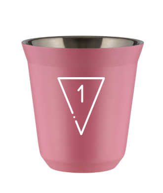 Tasse 80 ml ROSE "1 (blanc)" Tasse 80 ml ROSE "1 (blanc)"