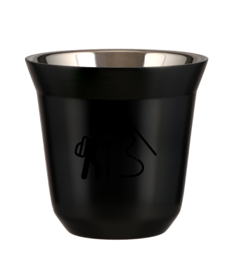 Tasse 150 ml NOIR "Escalade 2" Tasse 150 ml NOIR "Escalade 2"