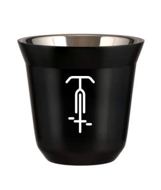 Tasse 150 ml NOIR "Cyclisme 1 (blanc)" Tasse 150 ml NOIR "Cyclisme 1 (blanc)"