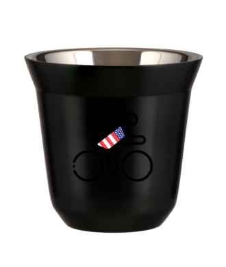 Tasse 150 ml NOIR "Cycliste aux couleurs britanniques" Tasse 150 ml NOIR "Cycliste aux couleurs britanniques"