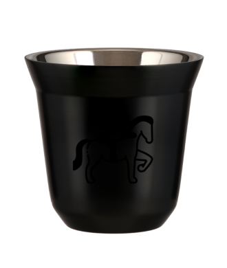 Tasse 150 ml NOIR "Équitation 2" Tasse 150 ml NOIR "Équitation 2"