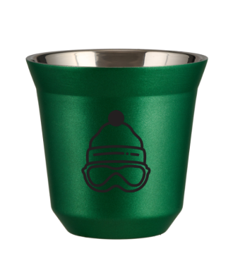 Tasse 150 ml VERT MÉTALLIQUE "Casquette" Tasse 150 ml VERT MÉTALLIQUE "Casquette"