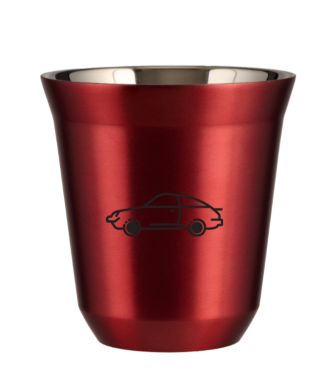 Tasse 150 ml ROUGE MÉTALLIQUE "Voiture (noir)" Tasse 150 ml ROUGE MÉTALLIQUE "Voiture (noir)"