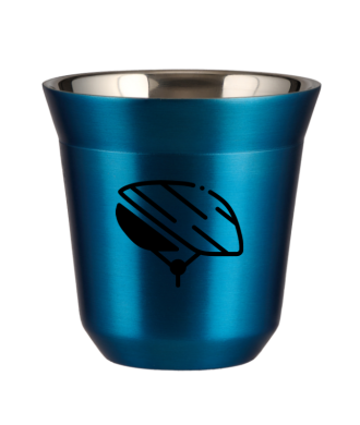 Tasse 150 ml BLEU MÉTALLIQUE "Casque" Tasse 150 ml BLEU MÉTALLIQUE "Casque"
