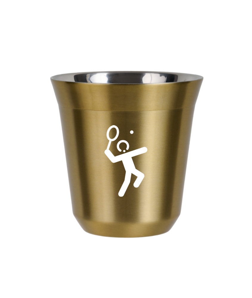 Tasse 150 ml OR "Tennis 2 (blanc)"