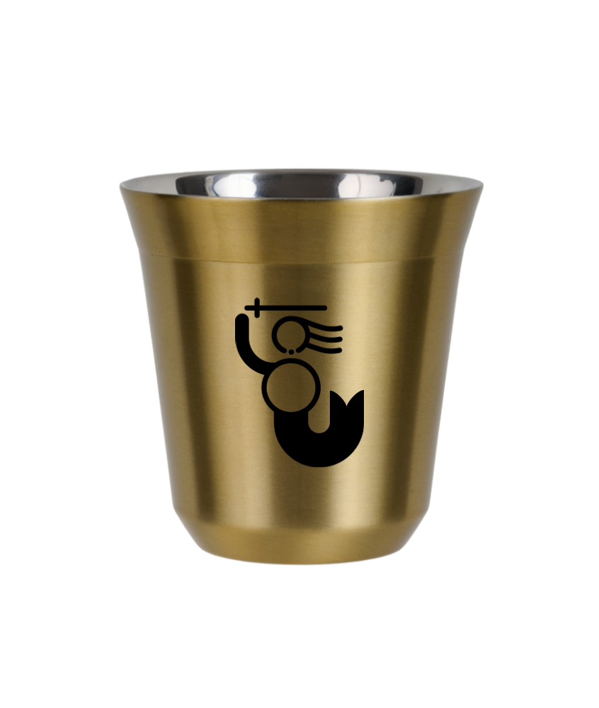 Tasse 150 ml OR "WARSZAWSKA SYRENKA (noir)"