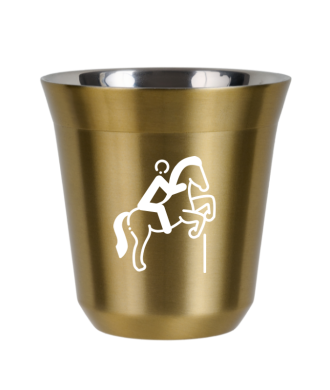 Tasse 150 ml OR "Équitation 1 (blanc)" Tasse 150 ml OR "Équitation 1 (blanc)"