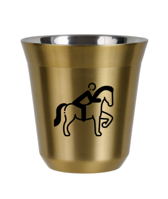 Tasse 150 ml OR "Équitation 2" Tasse 150 ml OR "Équitation 2"