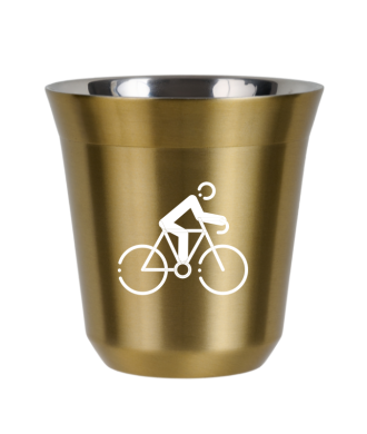 Tasse 150 ml OR "Cyclisme 3 (blanc)" Tasse 150 ml OR "Cyclisme 3 (blanc)"