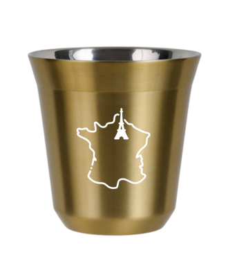 Tasse 150 ml OR "France (blanc)" Tasse 150 ml OR "France (blanc)"