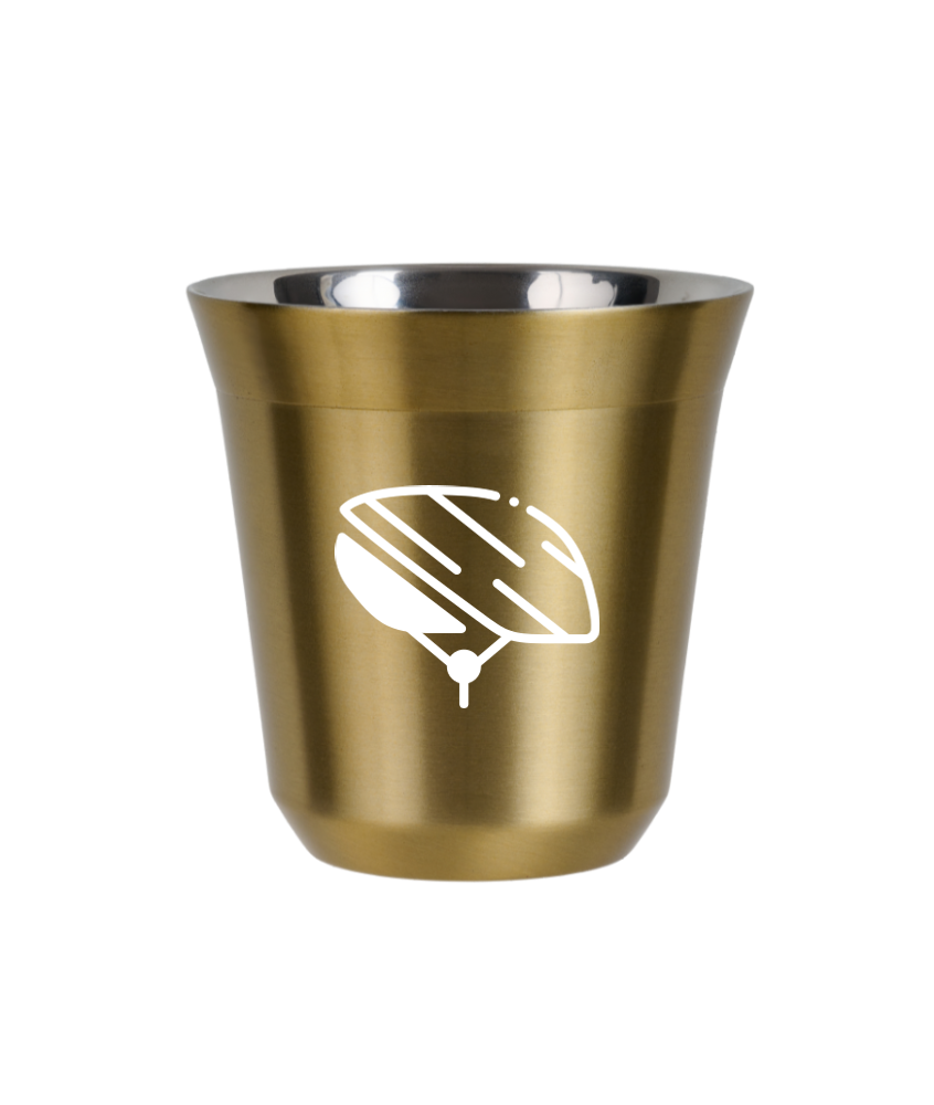 Tasse 150 ml OR "Casque (blanc)"