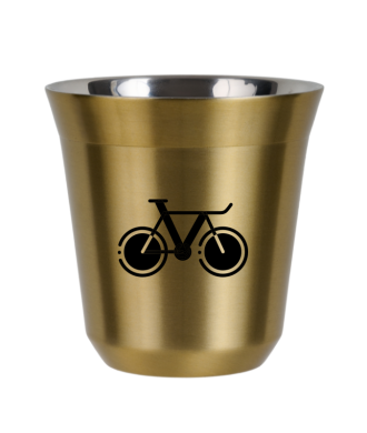 Tasse 150 ml OR "Vélo 1 (noir)" Tasse 150 ml OR "Vélo 1 (noir)"