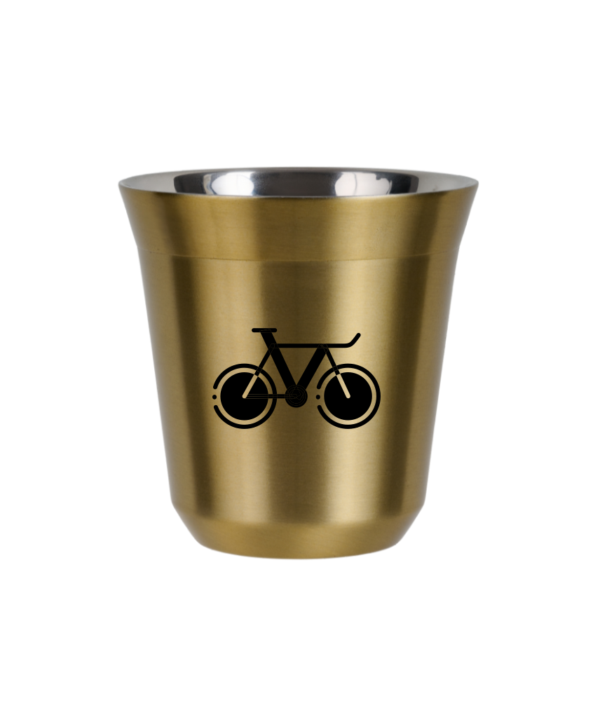 Tasse 150 ml OR "Vélo 1 (noir)"
