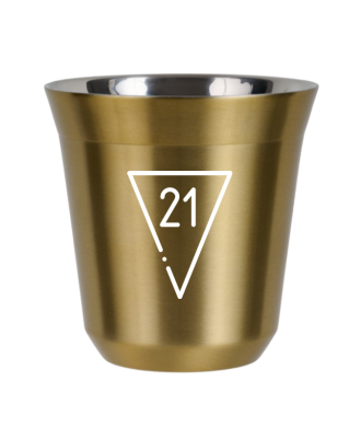 Tasse 150 ml OR "21 (blanc)" Tasse 150 ml OR "21 (blanc)"
