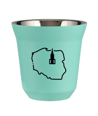 Tasse 150 ml TURQUOISE "Pologne (noir)" Tasse 150 ml TURQUOISE "Pologne (noir)"