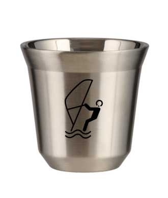 Tasse 150 ml ARGENT "Sports nautiques (noir)" Tasse 150 ml ARGENT "Sports nautiques (noir)"